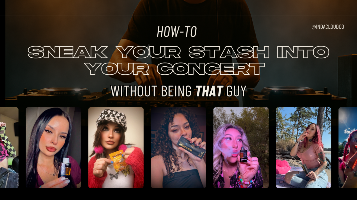 Sneak Your Stash Into A Concert